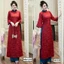 Áo dài cách tân Gấm Thượng Hải đủ màu áo dài TẾT size 40-65kg