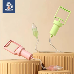 Dụng cụ hút mũi kéo tay thế hệ mới GutyKids chất liệu nhựa nguyên sinh, lực hút mạnh an toàn cho bé