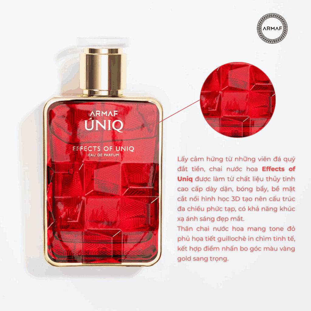 Nước hoa nữ Armaf UNIQ EFFECTS OF UNIQ EDP 100ml