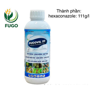Phân bón FUGOVIL 111 [FUGO] chai 1 lít chặn đọt 1 chai pha 200 lít, bệnh pha 600 - 800 lít