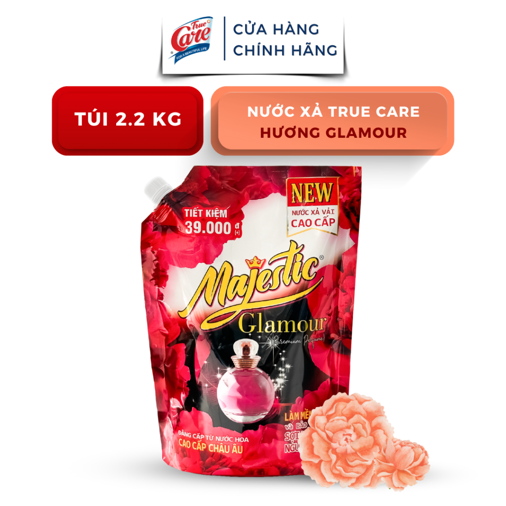 Nước Xả Vải True Care Hương Glamour (1.15Kg - 2.2Kg)