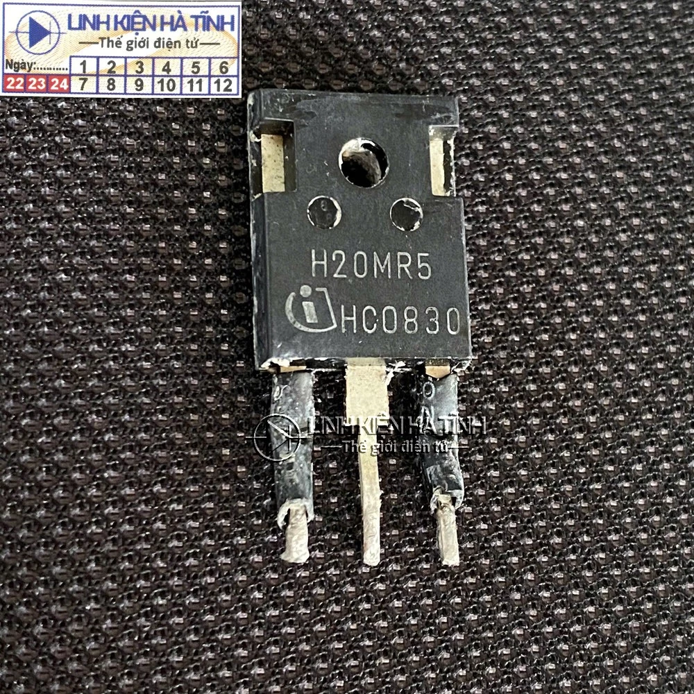 IGBT bếp từ H20MR5 40A 1200V hàng tháo máy-AF3
