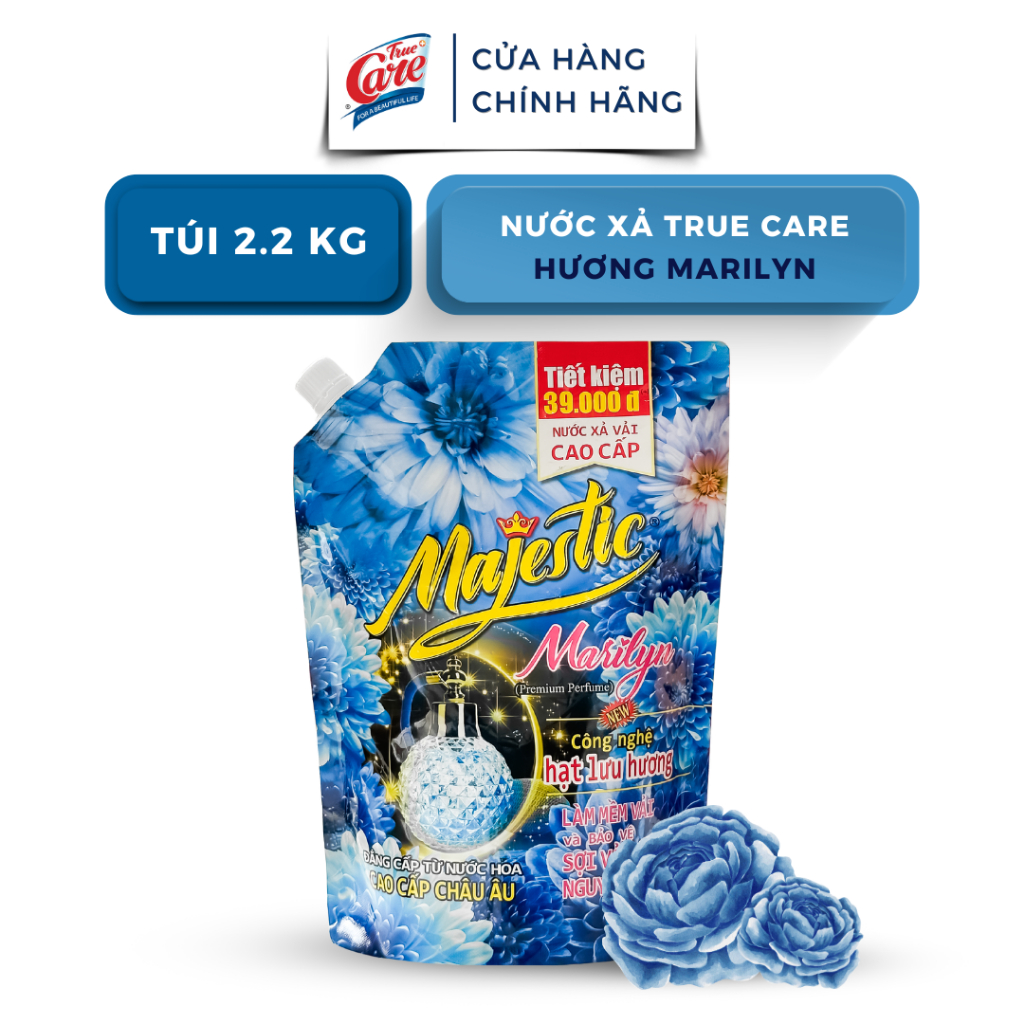 Nước Xả Vải True Care Hương Marilyn (1.15Kg - 3.3Kg)