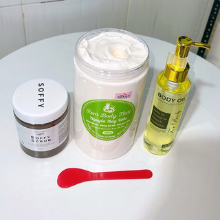 Combo Kem Body Nguyễn Thúy Kiều + Body Oil (mẫu mới) Dưỡng Ẩm Da