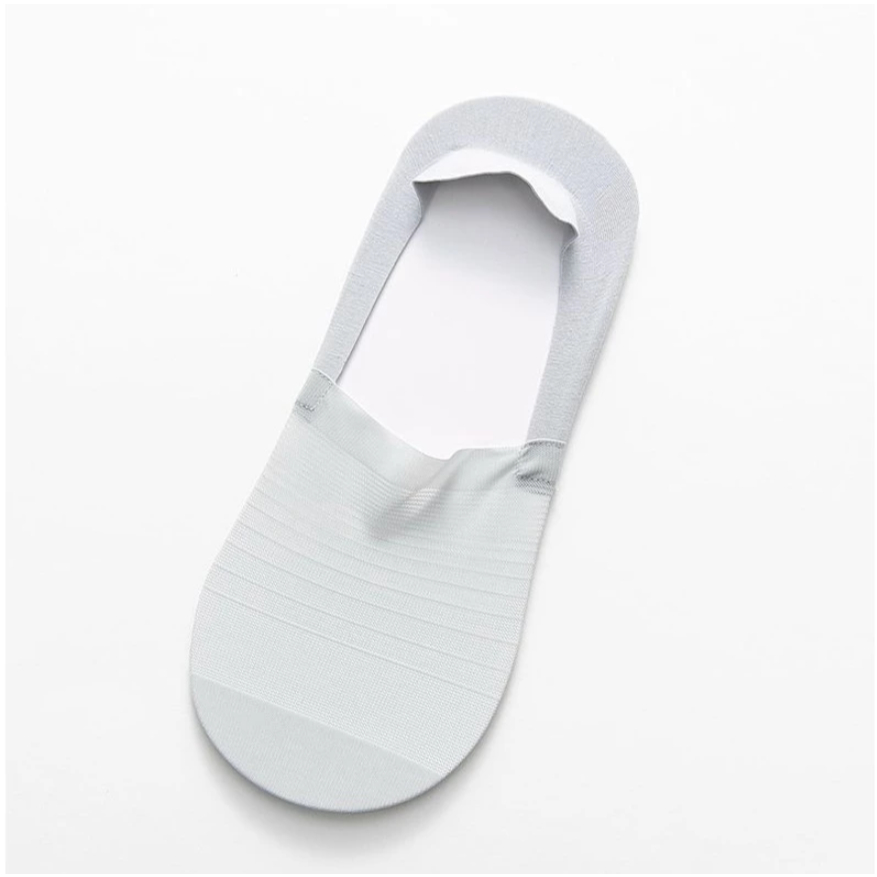 Tất Lười Nam Invisible, Gót Silicon Chống Tụt, Thoáng Khí Chống Hôi Chân Mã PK05