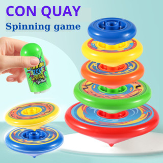 Đồ Chơi Con Quay Sắc Màu Gồm 5 Đĩa Quay Kèm Bệ Phóng Super Spinning Game, Đồ Chơi Cho Bé 89083