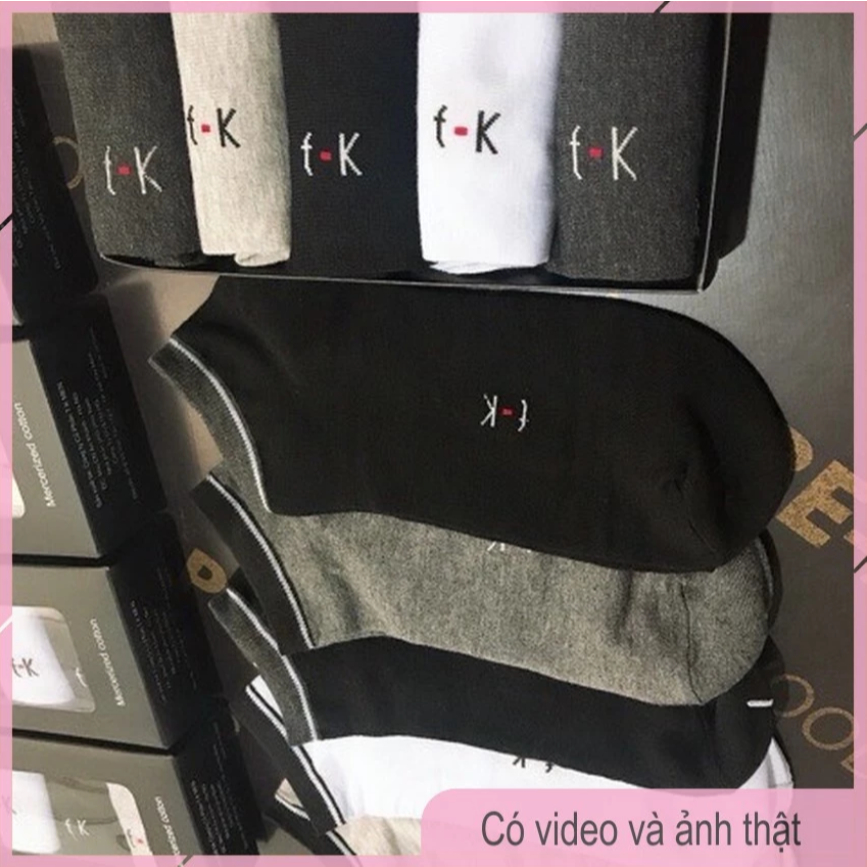 Tất Nam Kháng Khuẩn Công Nghệ Nano Bạc Hộp 5 Đôi Xuất Nhật Mã PK03 Menswear