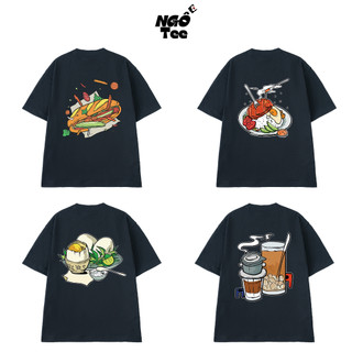 Áo Thun Món Ăn Việt Nam Local Brand NGỐ TEE Form Unisex Chất Vải Cotton Cao Cấp Thoáng Mát