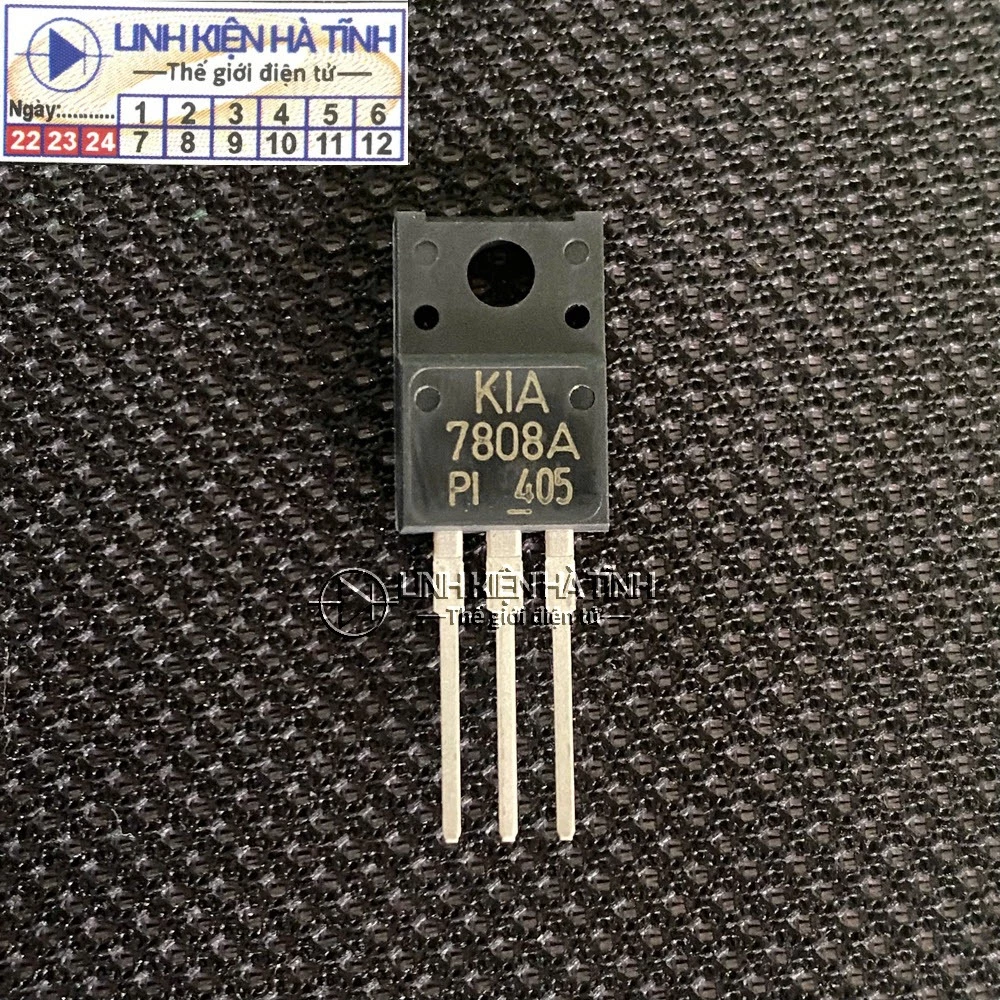 IC nguồn 8V KIA7808API KIA7808A PI KIA 7808A lưng nhựa