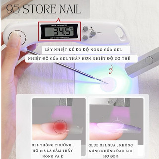 Glue gel 6 in 1 bản nâng cấp -  glue gel SUA úp móng siêu bền , không gây nóng móng , độ bền hơn 4 tuần