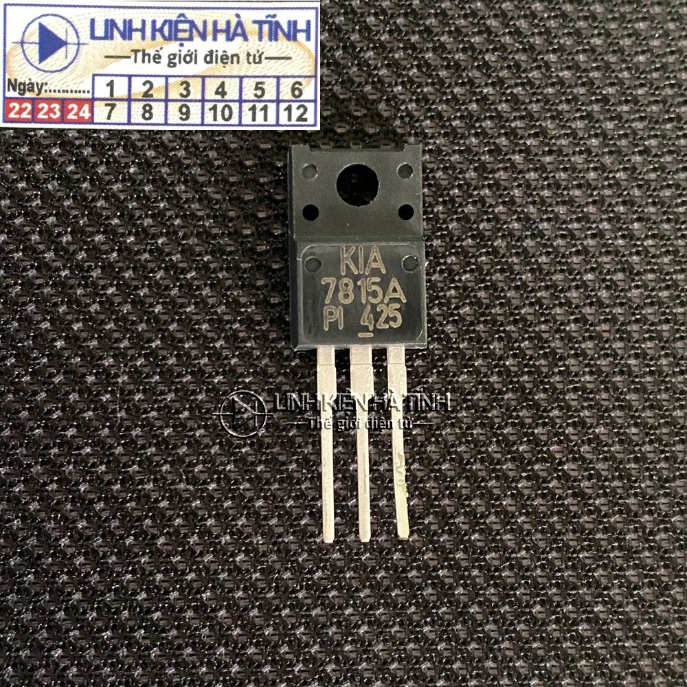 IC nguồn 15V KIA7815API KIA7815A PI KIA 7815A lưng nhựa IC nguồn 15V KIA7815API KIA7815A PI KIA 7815A lưng nhựa