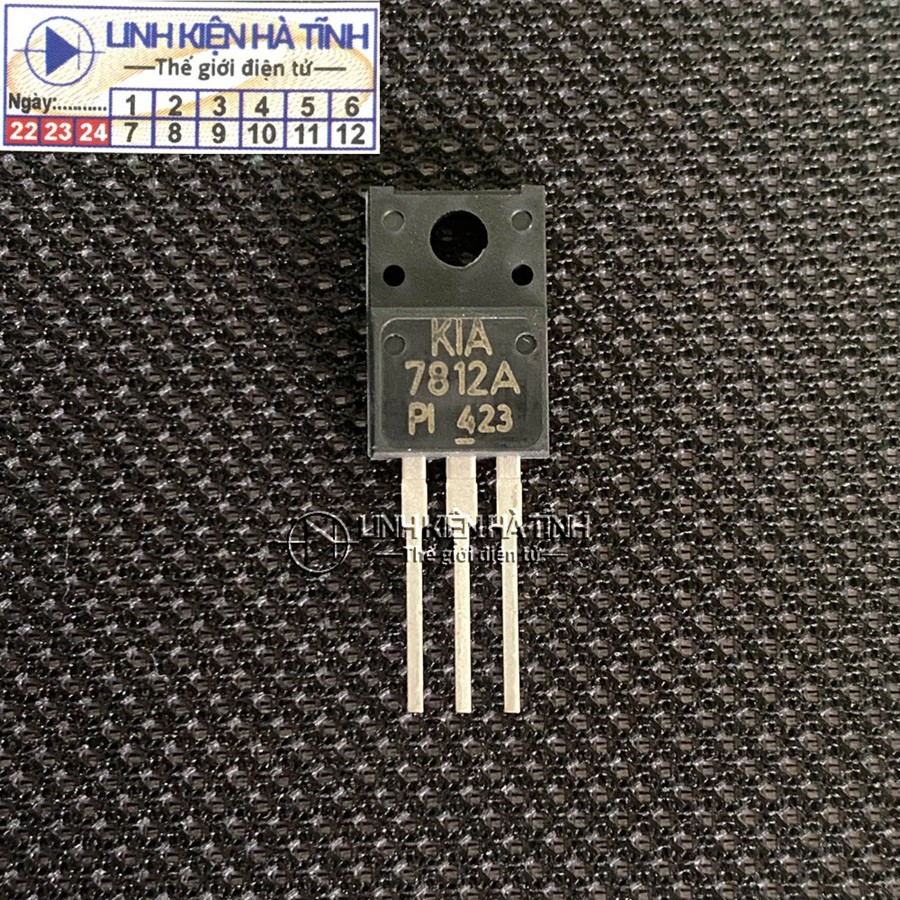 IC nguồn 12V KIA7812API KIA7812A PI KIA 7812A lưng nhựa