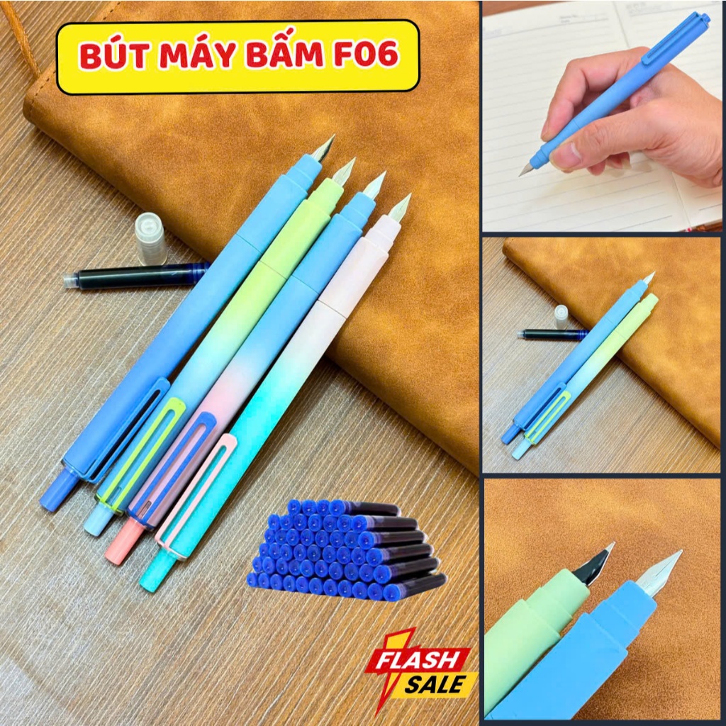 { Mẫu Mới} } Bút Bấm Thu NGòi EF-06