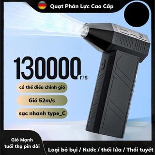 Quạt Phản Lực Đa Năng Mini Ô tô Máy thổi cầm tay mini công suất cao Thổi vệ sinh Thổi tuyết  Đa Dụng