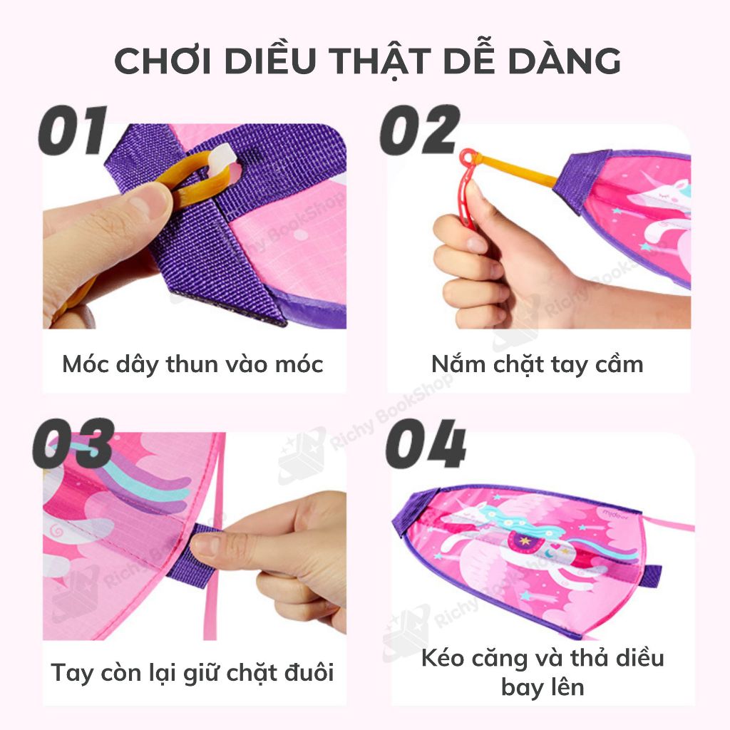 Diều bắn tay bằng chun Mideer New Catapult Kite