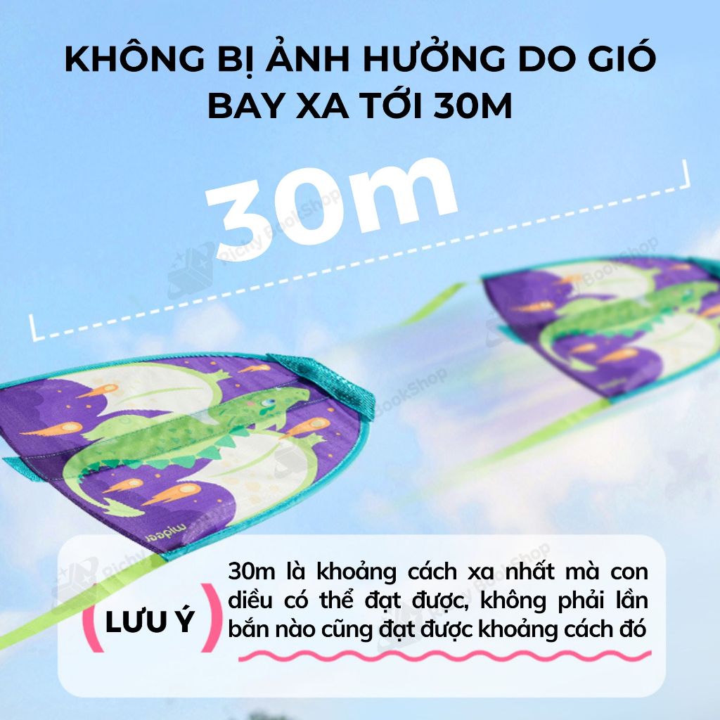 Diều bắn tay bằng chun Mideer New Catapult Kite