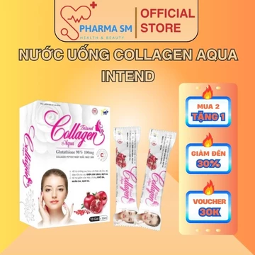 Nước Uống COLLAGEN AQUA Dạng Gói Giúp Bổ Sung Collagen, Dưỡng Sáng, Giảm Các Triệu Chứng Khô Da Khối Lượng 30ml x 10Gói
