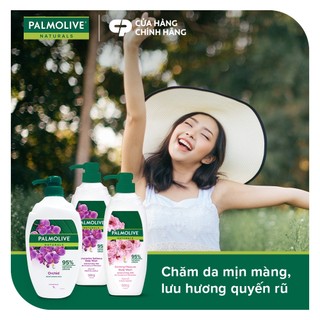 Sữa tắm Palmolive chiết xuất Sữa và Hoa Phong Lan Đen 1L