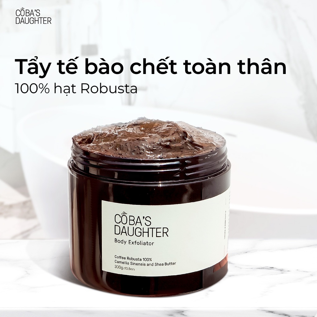 Ảnh Tẩy Tế Bào Chết Toàn Thân Hương Matcha CoBa’s Daughter Body Exfoliator 300gr 3