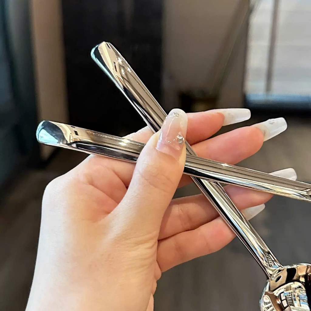 Thìa Muỗng Inox Cao Cấp,Thìa Ăn Bánh Sang Trọng Hiện Đại Độc Đáo, Thìa Muỗng Bánh Quy 19x3.7cm RK329
