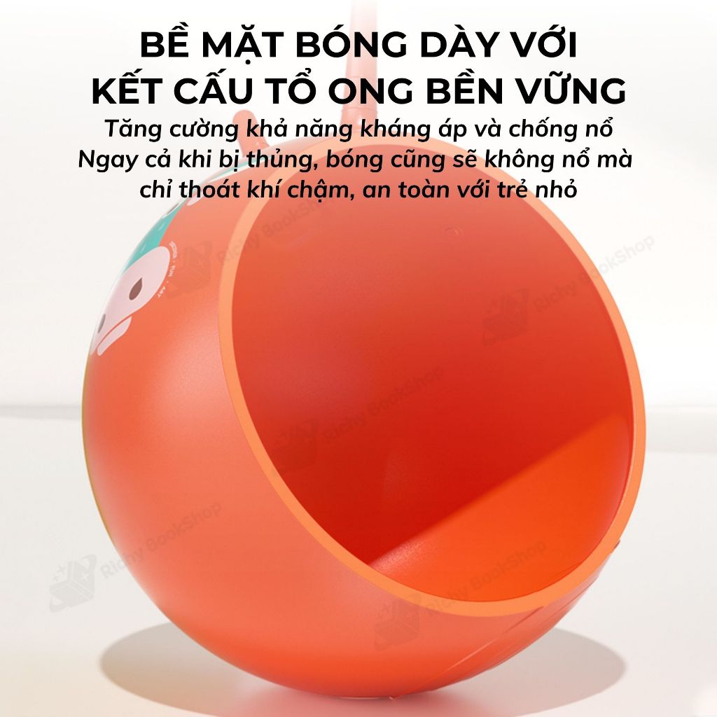 Bóng nhún có tay cầm Mideer Sensory Training Bounce Ball, Bóng nhún rèn luyện giác quan cho bé