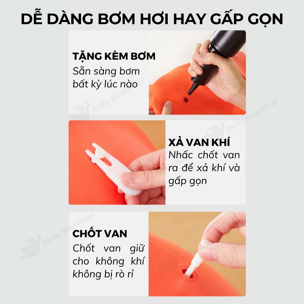 Bóng nhún có tay cầm Mideer Sensory Training Bounce Ball, Bóng nhún rèn luyện giác quan cho bé