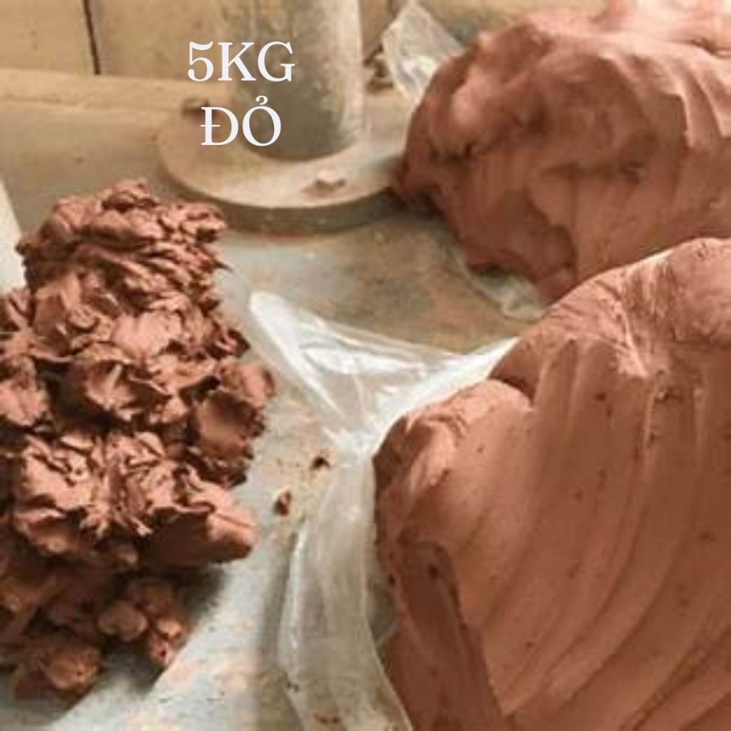 [10kg] Đất sét nung trộn sẵn tạo hình chuyên dùng cho nghành gốm sứ lấy từ nhà máy sản xuất gốm sứ xuất khẩu