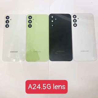Lưng vỏ samsung a24 5g, vỏ bộ, khung sườn, khung nhựa, benzen, nắp lưng có viền kính camera ngoài, viền lens a246