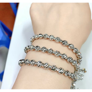 Vòng tay nữ thời trang  mạ vàng , trắng,dạng lắc bi cao cấp thiết kế 2 màu trắng, Bạch kim, vàng, đẳng cấp,  sang trọng.