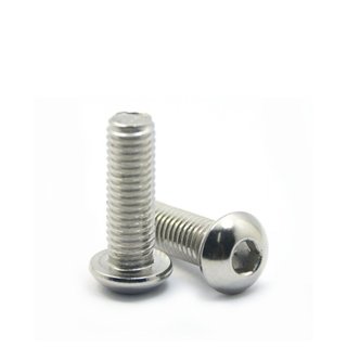 (INOX304) 50 cái M2,M2.5 bulong lục giác chìm đầu cầu, đầu mo inox304