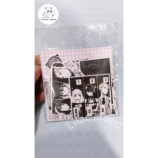 sẵn Set 60-68 sticker Vua Bóng Chuyền | Miếng hình dán trắng đen DIY / không trùng, chống thấm nước / Miếng hình HD1