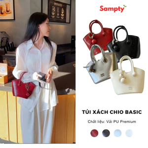 Túi Xách Nữ Chio Và Jinfei Đứng Form Đeo Chéo Kèm Charm Tròn Phong Cách Hàn Quốc 𝐒𝐚𝐦𝐩𝐭𝐲