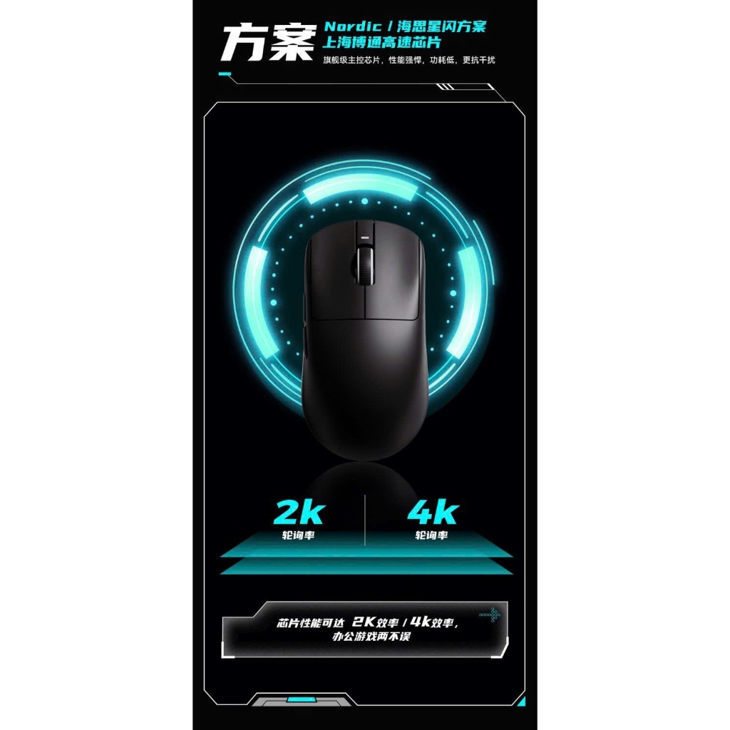 [HỎA TỐC] Chuột Gaming Không Dây VXE Dragonfly R1 Series Siêu Nhẹ PAW3395 Polling Rate 4K | BigBuy360 - bigbuy360.vn