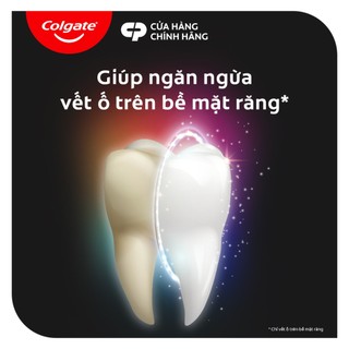 Bộ 2 Nước súc miệng Colgate trắng răng Optic White than hoạt tính 500ml