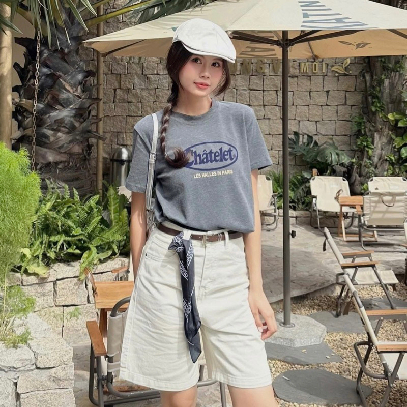 [RÁCH STORE] Áo Thun - 932 - Châtelet | Shopee Việt Nam