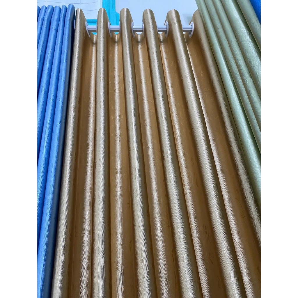 1 TẤM GẤM TRƠN MÀU VÀNG CHƯA CÓ CÂY TREO - TREO 1 TẤM MUA 1 TẤM _TREO 2 TẤM MUA 2 TẤM RÈM CỬA VIỆT HÀN