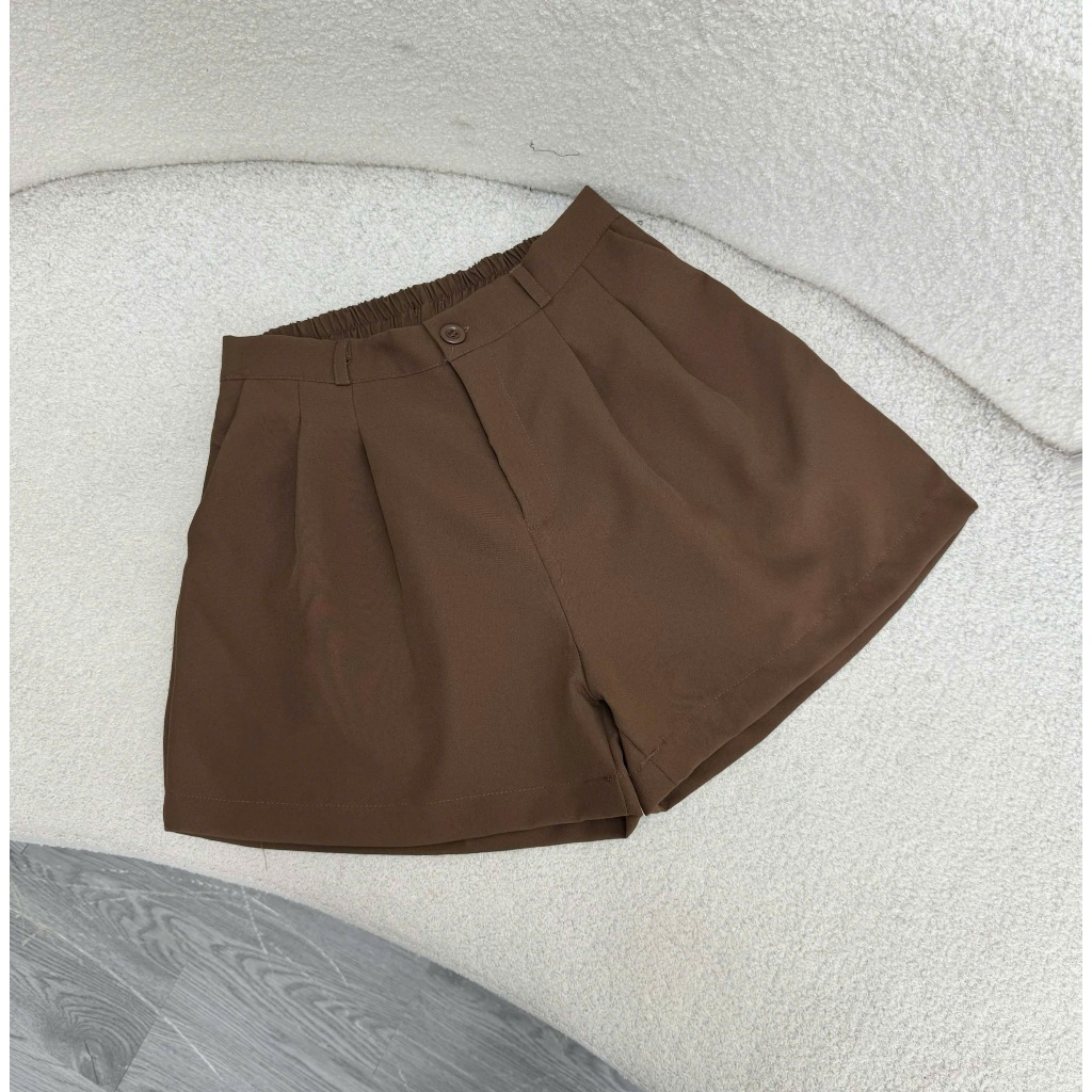 Quần Đùi Bigsize Nữ,Quần Short Nữ Big Size Lưng Thun Khóa Kéo Vải Tuyết Lạnh Mặc Mát Thoải Mái Q8
