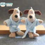 Móc Khóa Gấu Bông / Charm Gắn Túi Xách Longcham, Balo, Chìa khóa Dễ Thương