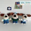 Móc Khóa Gấu Bông / Charm Gắn Túi Xách Longcham, Balo, Chìa khóa Dễ Thương