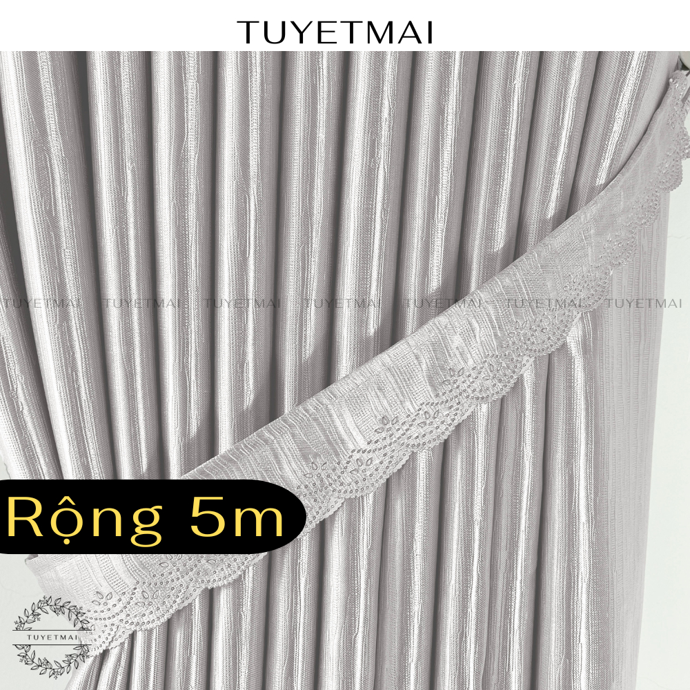TM19 size lớn - Rèm cửa mẫu mới, chất vải dày, tạo sóng rèm đẹp - Màu ...