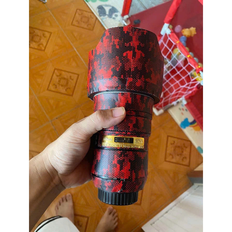 Decal chống xước cho Flash và lens các dòng Canon Sony Nikon Fuji - Flash Godox V860,Flash Godox V1,GODOX TT685s..v.v...