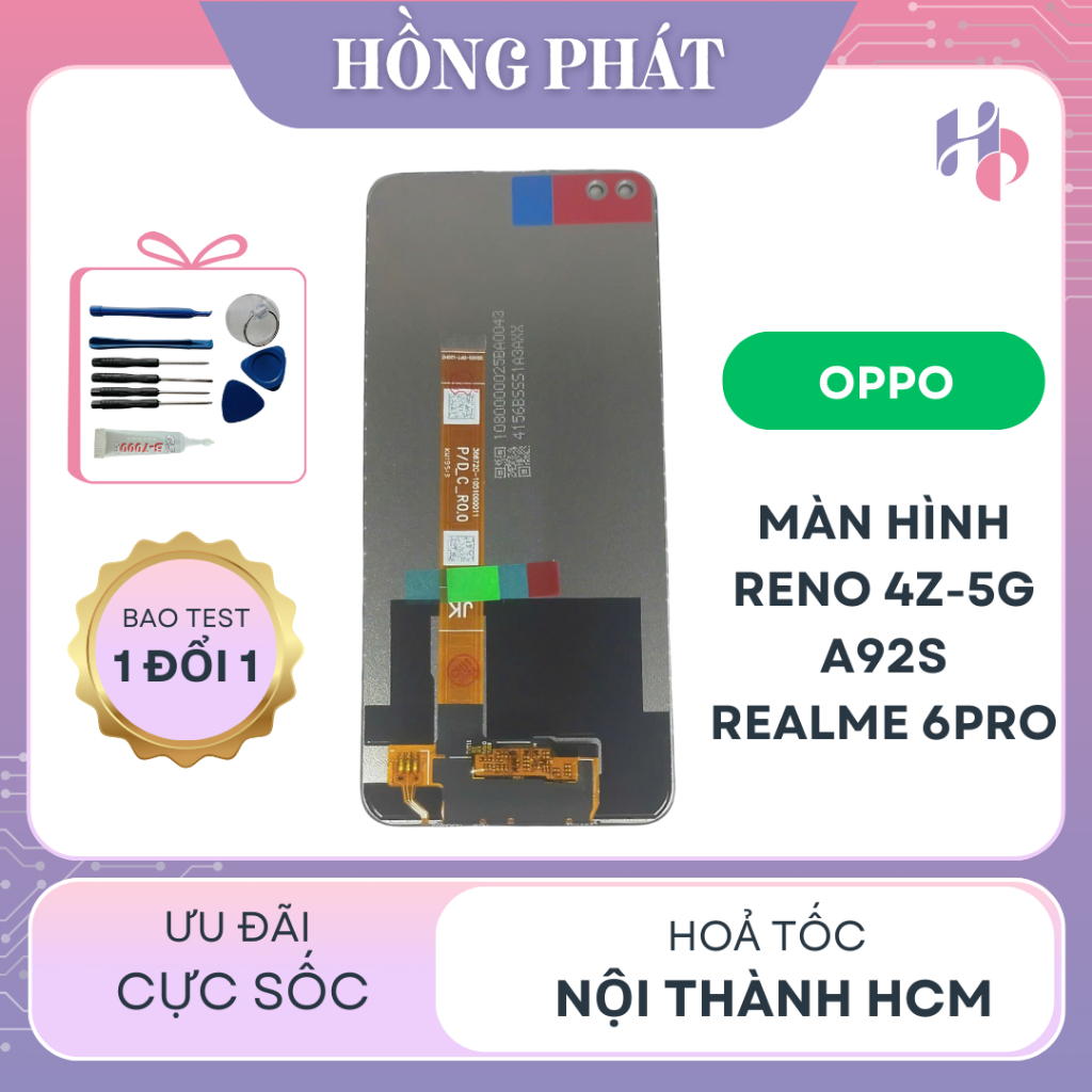 Custodia Libro Con Portafoglio NEWTOP Per Oppo Reno 4Z 5G/A92S, Rossa, Chiusura Magnetica E Supporto