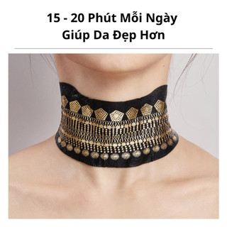 Mặt Nạ Dưỡng Trắng Hết Nhăn Chống Lão Hóa Vùng Da Cổ Cho Da Mịn Màng