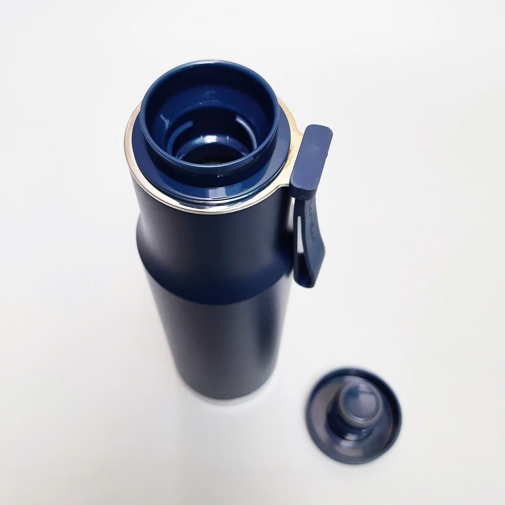 Bình giữ nhiệt LocknLock Metro Edge Tumbler LHC4199 (620ml) LHC4198 (470ml) kèm quai xách - K-MALL