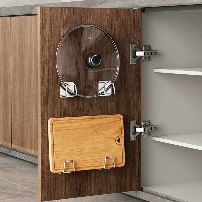 Móc treo gắn tường, tủ inox 304 bền, chắc chắn