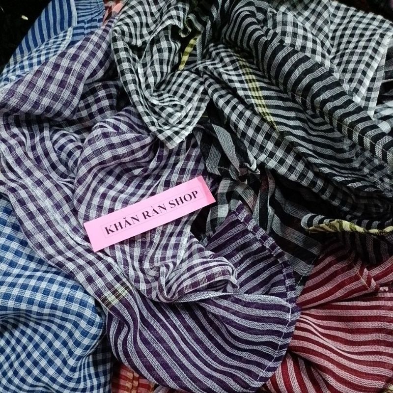 KHĂN RẰN SHOP_Khăn rằn truyền thống 60cmx1m45 HÀNG CÓ SẴN | Shopee Việt Nam