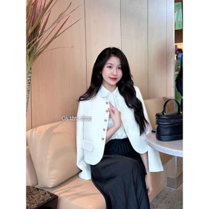 Áo dạ tweed cao cấp