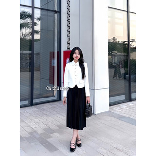 Áo dạ tweed cao cấp