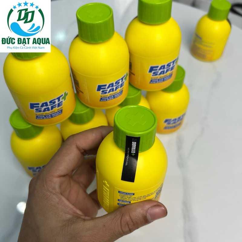 Dung Dịch Khử Nước Mới khử clo FAST & SAFE - Thả Cá Ngay Khi Bạn Thích, sản phẩm mới của extrabio 4