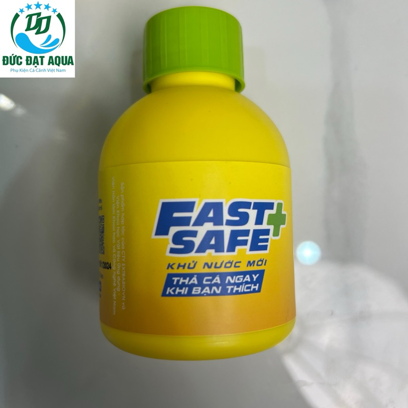 Dung Dịch Khử Nước Mới khử clo FAST & SAFE - Thả Cá Ngay Khi Bạn Thích, sản phẩm mới của extrabio 7